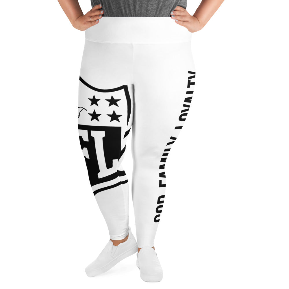All-Over Print Plus Size Leggings