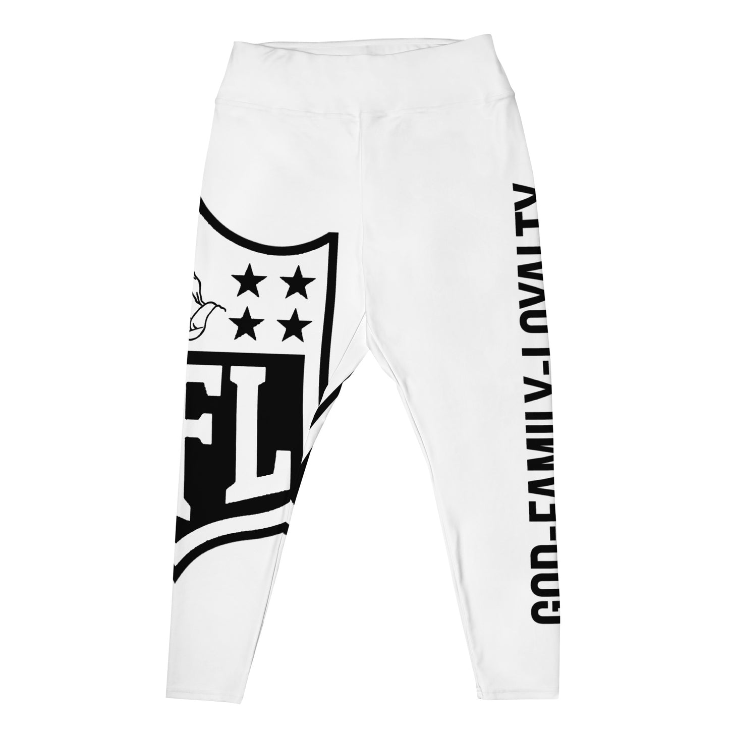 All-Over Print Plus Size Leggings
